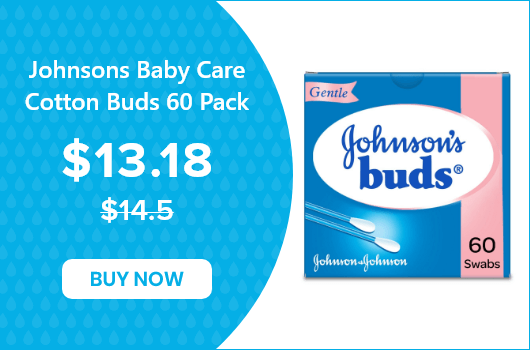 Johnsons Baby Care Cotton Buds 60 Pack